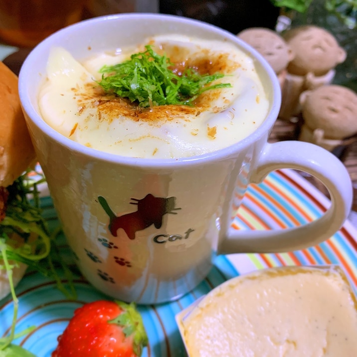 新玉葱の和ふーっ!オニオングラタンスープ
